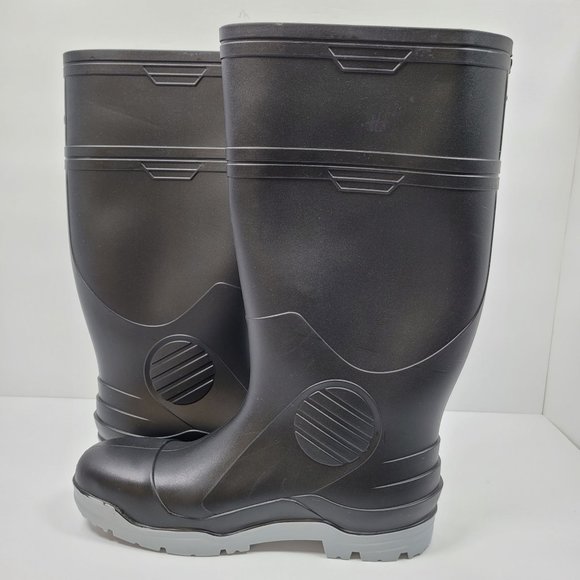 Drypro Men's Waterproof Black Working Boots US Size 11 NWOT - Picture 6 of 11